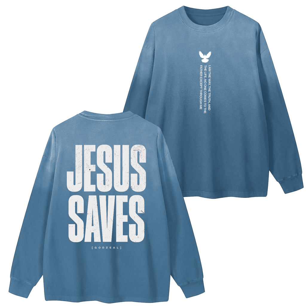 JESUS SAVES Long Sleeve