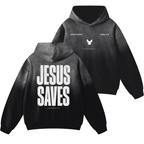 JESUS SAVES Sunfade Hoodie